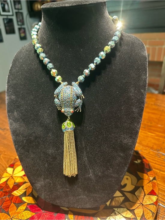 Heidi Daus Jewelry - Heidi Daus “Toad-Ally Fabulous” Necklace